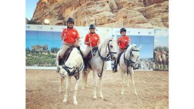  India Wins Bronze Medal on Maiden Women's International Tent Pegging Championship